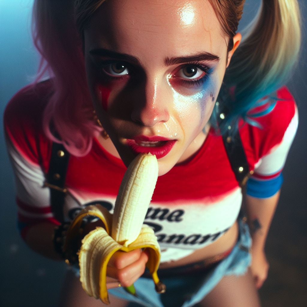 HVWVJjru Emma Watson as Harley Quinn banana gens 11.png